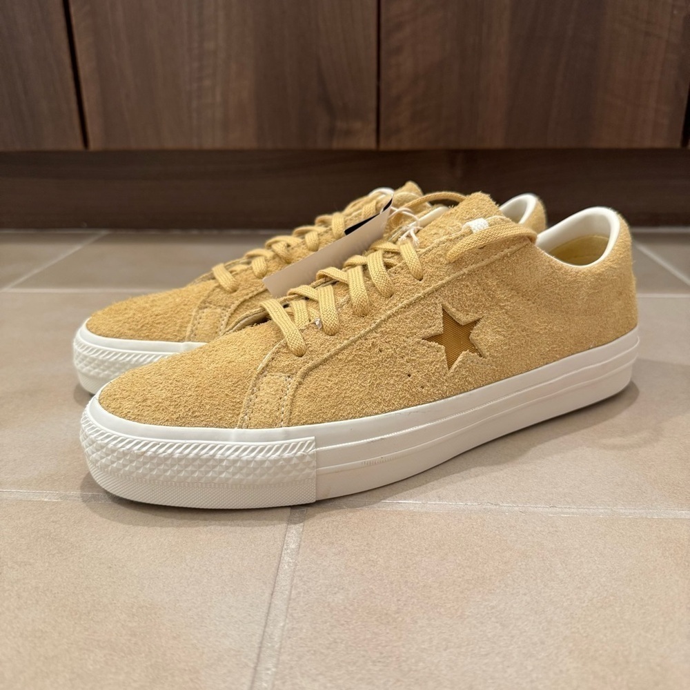 Converse One Star Pro Vintage Suede Low 'Trailhead Gold' sz 11 - Picture 2 of 5